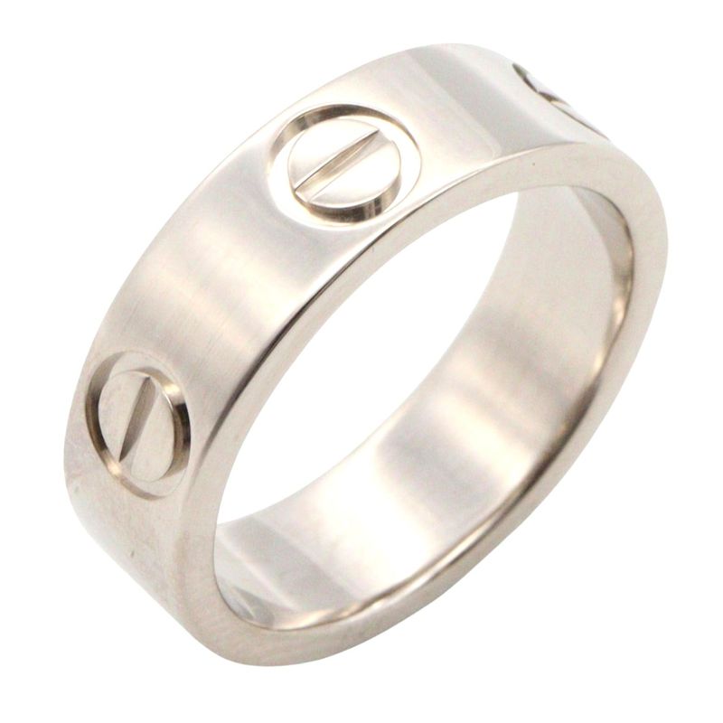 Cartier Love Ring K18wg White Gold